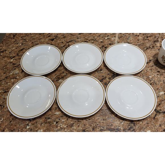 Vintage Corelle Corning Indian Summer Cups & Saucers (Set of 6) - Picture 9 of 11